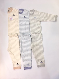 Bộ nỉ cotton Bambola cài vai
