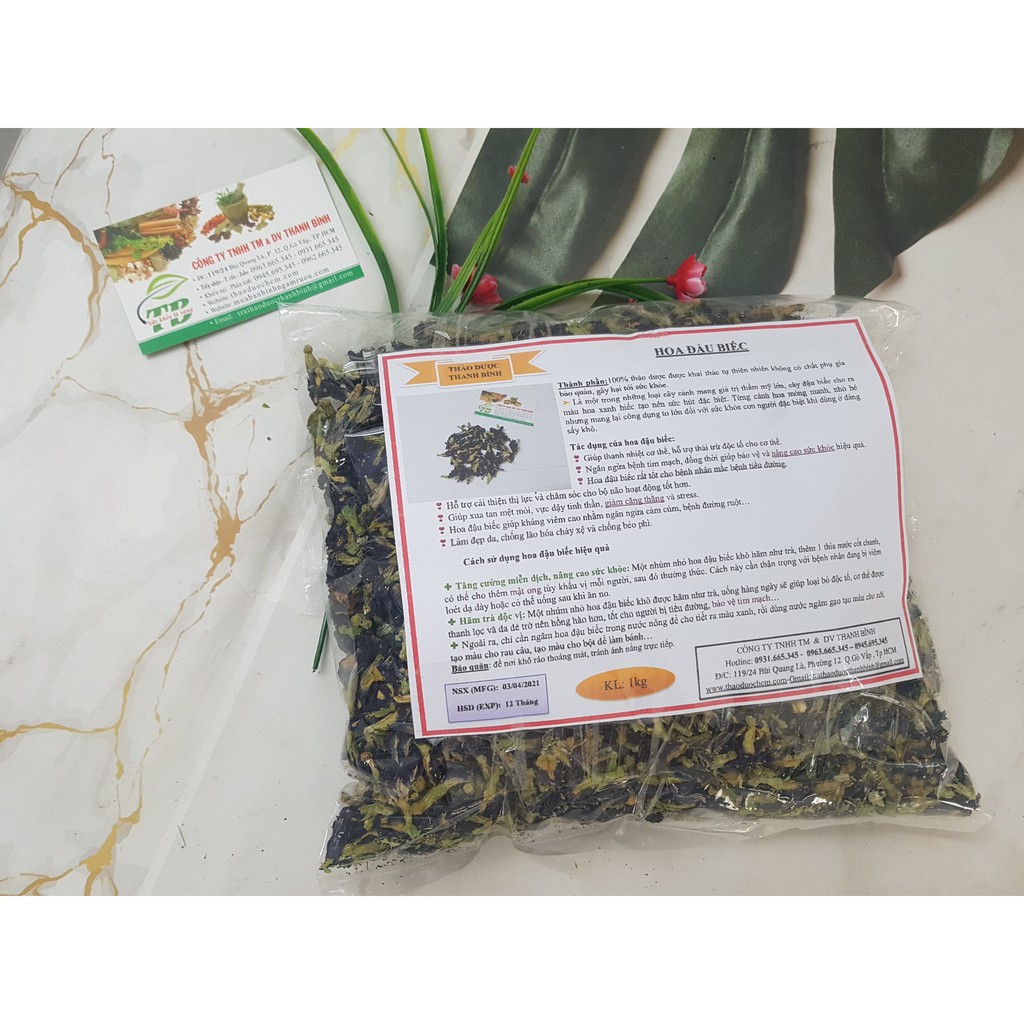 Hoa Đậu Biếc 100g - Hàng Công Ty Loại 1