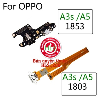 Cụm cáp sạc oppo a3s a5 1803 1853