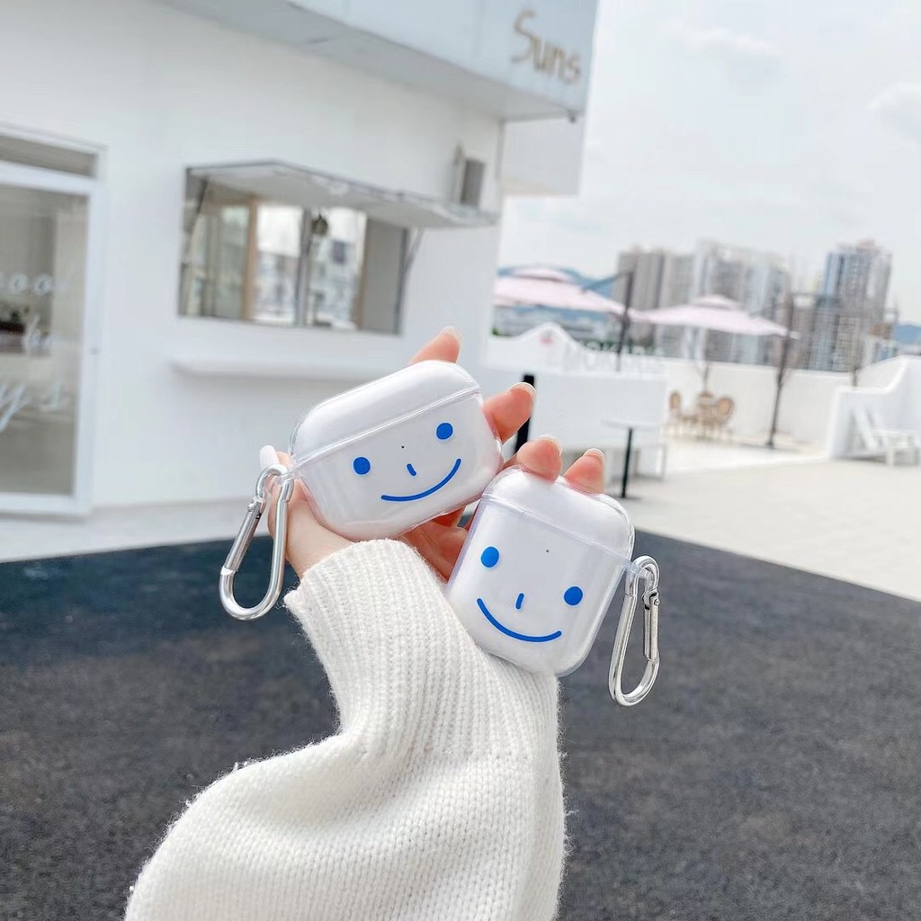 Vỏ Bảo Vệ Hộp Đựng Tai Nghe Airpods Pro Hình Mặt Cười Sáng Tạo Kiểu Nhật Hàn Ốp | BigBuy360 - bigbuy360.vn