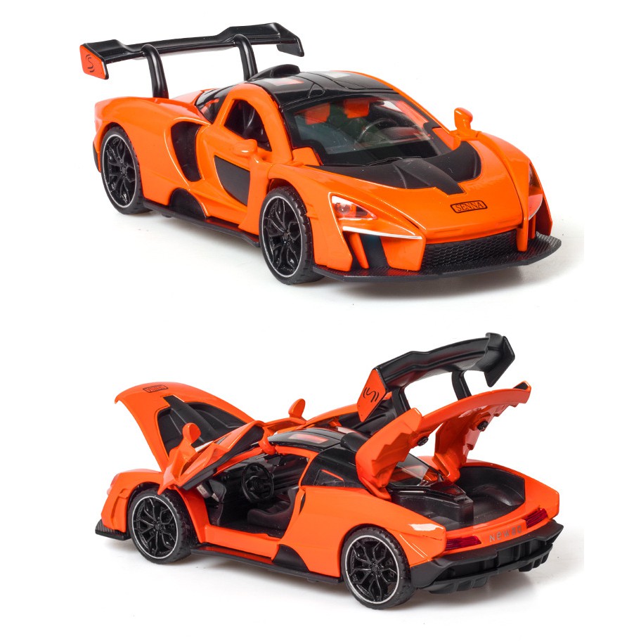 Xe Mô Hình Hợp Kim MCLAREN SENNA tỉ lệ 1:32, có đèn và âm thanh