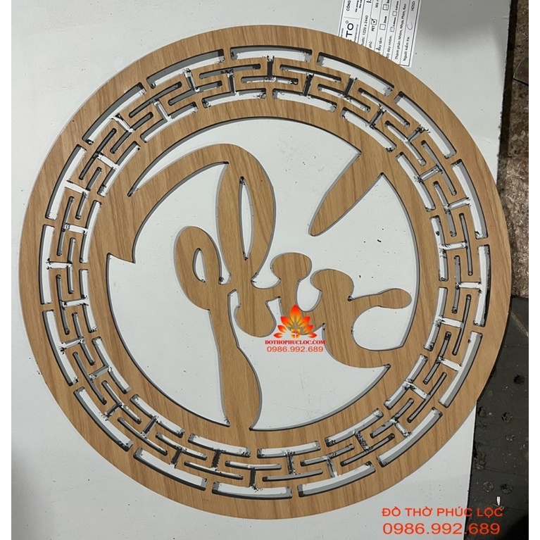 Viền Chữ phúc trang trí ban thờ