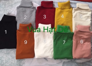 Áo Len Trơn Cho Nữ Cổ Bẻ