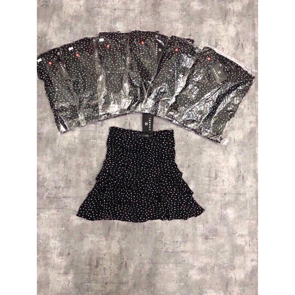 Chân Váy Bi Xếp Tầng