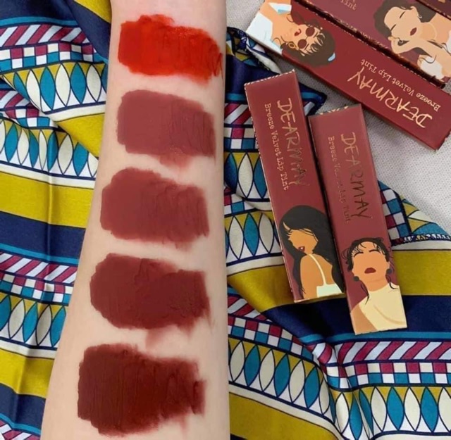 ( Sẵn vỏ mới) Son kem Dearmay Breeze Velvet Lip Tint | Thế Giới Skin Care