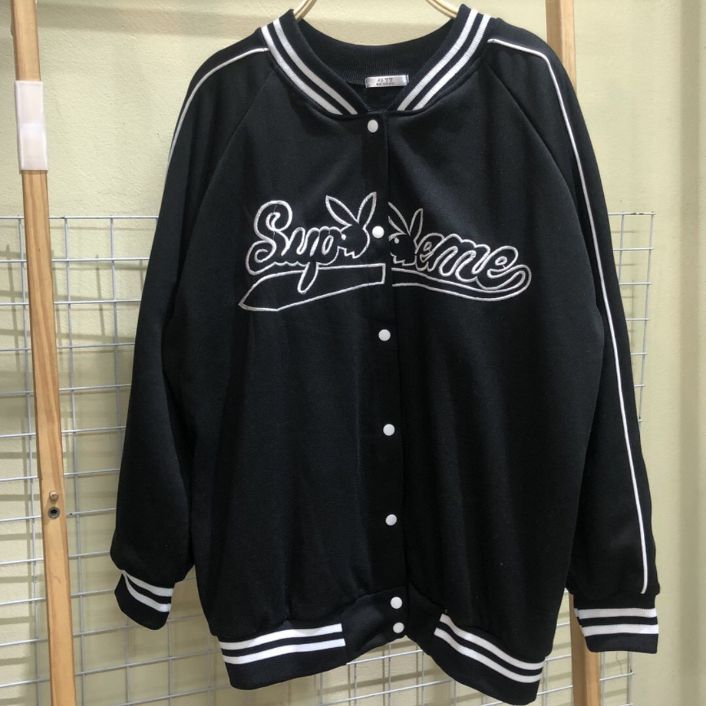 ÁO KHOÁC BOMBER CÚC BẤM KIỂU DÁNG ÁO BOMBER NAM NỮ ĐEN UNISEX GIÁ RẺ | BigBuy360 - bigbuy360.vn