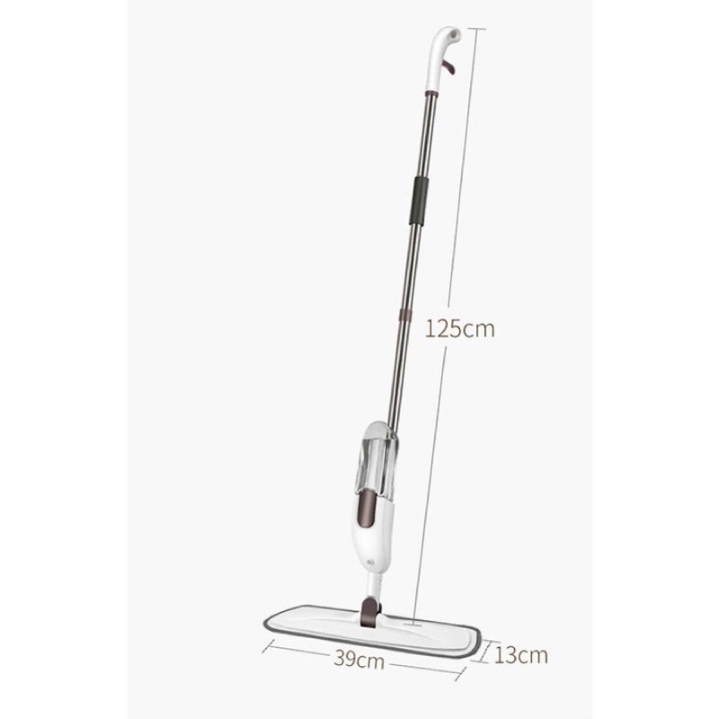 Cây lau nhà phun sương 360 độ gọn nhẹ lau nhà không còn mệt mỏi