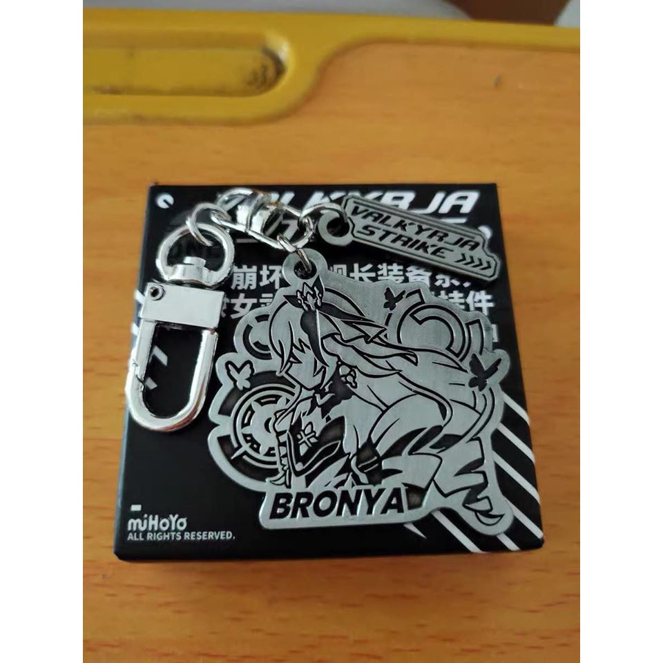 Móc Khóa Kim Loại Honkai Impact 3