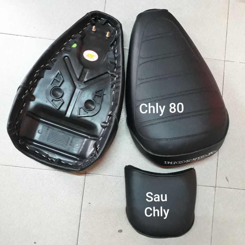 Combo yên trước, yên sau xe chaly 80
