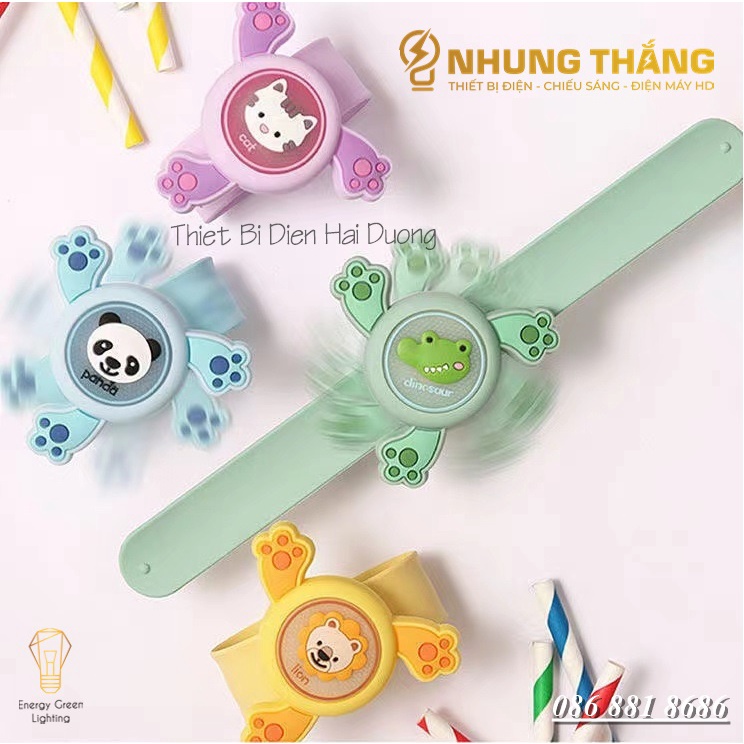Đồng Hồ Tinh Dầu Đuổi Muỗi Có Đèn – Vòng Đeo Tay Đuổi Muỗi Tinh Dầu Thực Vật Phát Sáng - Màu Random