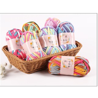 Sợi vải móc túi xách handmade