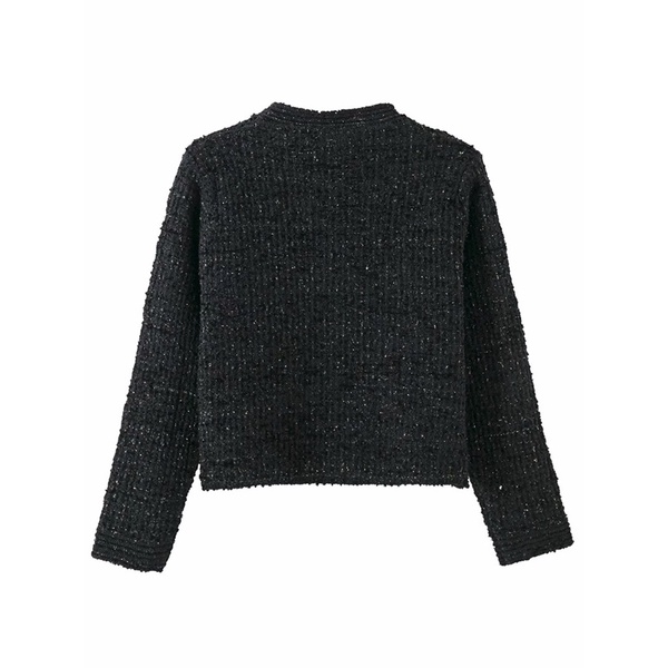 Áo cardigan tweed dài tay Z*ra mẫu mới 2021