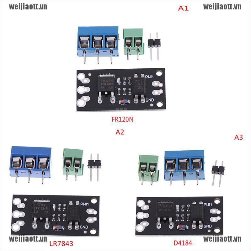 Module mosfet cách ly FR120N LR7843 AOD4184 D4184 VN WJIAO