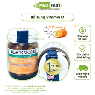 Vitamin c - blackmores bio c 1000mg - lọ 31 viên bổ sung vtm c - hàng nhập khẩu chính hãng.