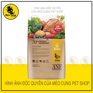 [2kg] Thức ăn cho chó lớn hơn 6 tháng tuổi ANF 6 Free Organic vị Vịt