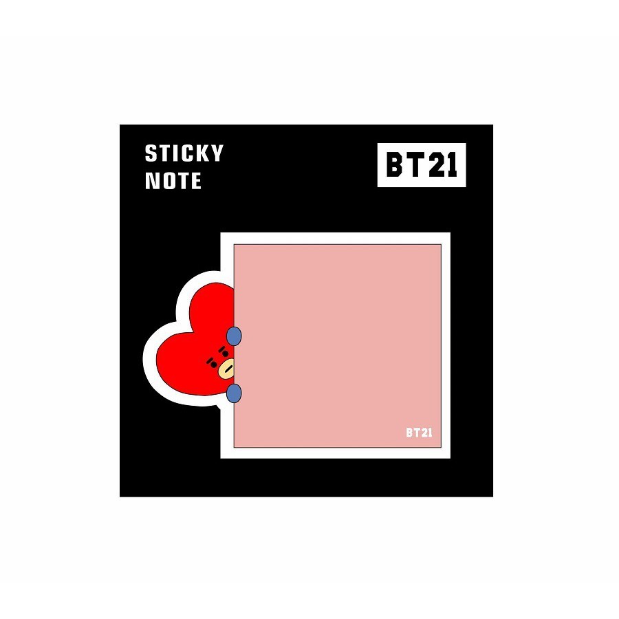 STICKY NOTE GIẤY GHI CHÚ BT21 BLACKPINK MẪU MỚI CỰC ĐẸP