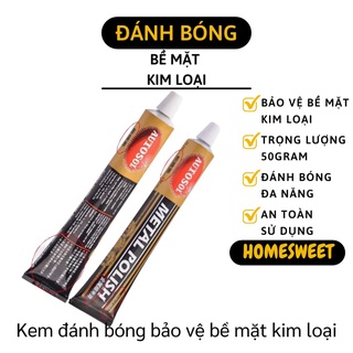 Kem Đánh Bóng - Kem Đánh Bóng Kim Loại Metal Polish Như Nhôm, Đồng, Kẽm, Inox 6524