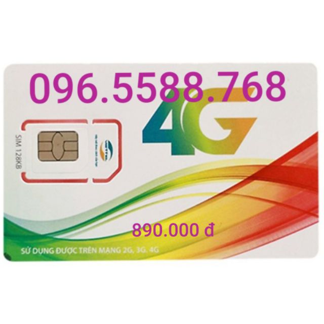 Sim số đẹp 10 số mạng Viettel, sim phong thủy: 0965588768