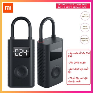 Bơm cầm tay đa năng Xiaomi Mijia Bicycle Pump MJCQB01QJ - Máy bơm lốp Xiaomi