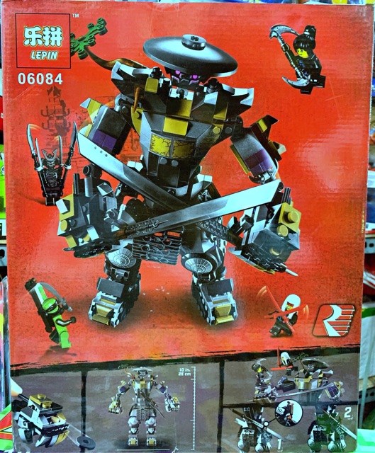 Đồ Chơi Lắp Ráp Xếp Hình Ninja Garmadon Và Binh Lính 06084-585 mảnh