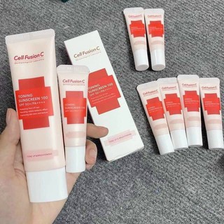 KEM CHỐNG NẮNG CELL FUSION C TONING SUNSCREEN 100