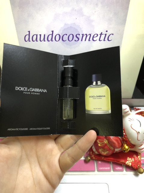[ vial ] Nước hoa Dolce & Gabbana D&G Pour Homme EDT 1.5ml | BigBuy360 - bigbuy360.vn