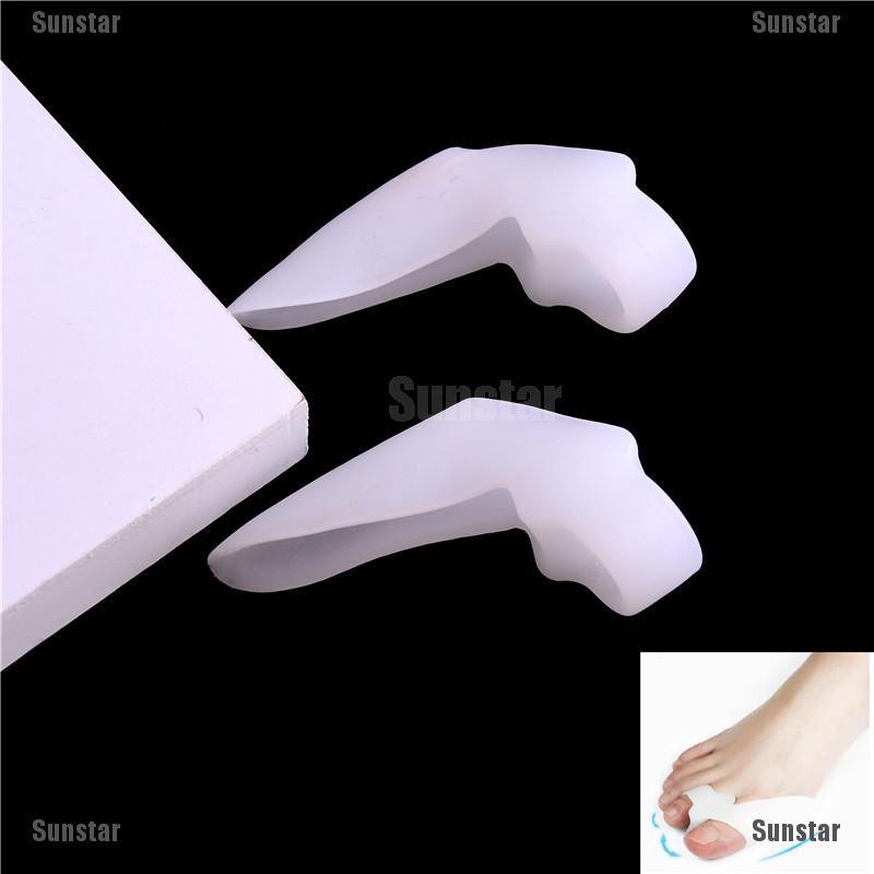 (hàng Mới Về) Dụng Cụ Nẹp Chỉnh Hình Ngón Chân Cái Bằng Silicone Tiện Dụng