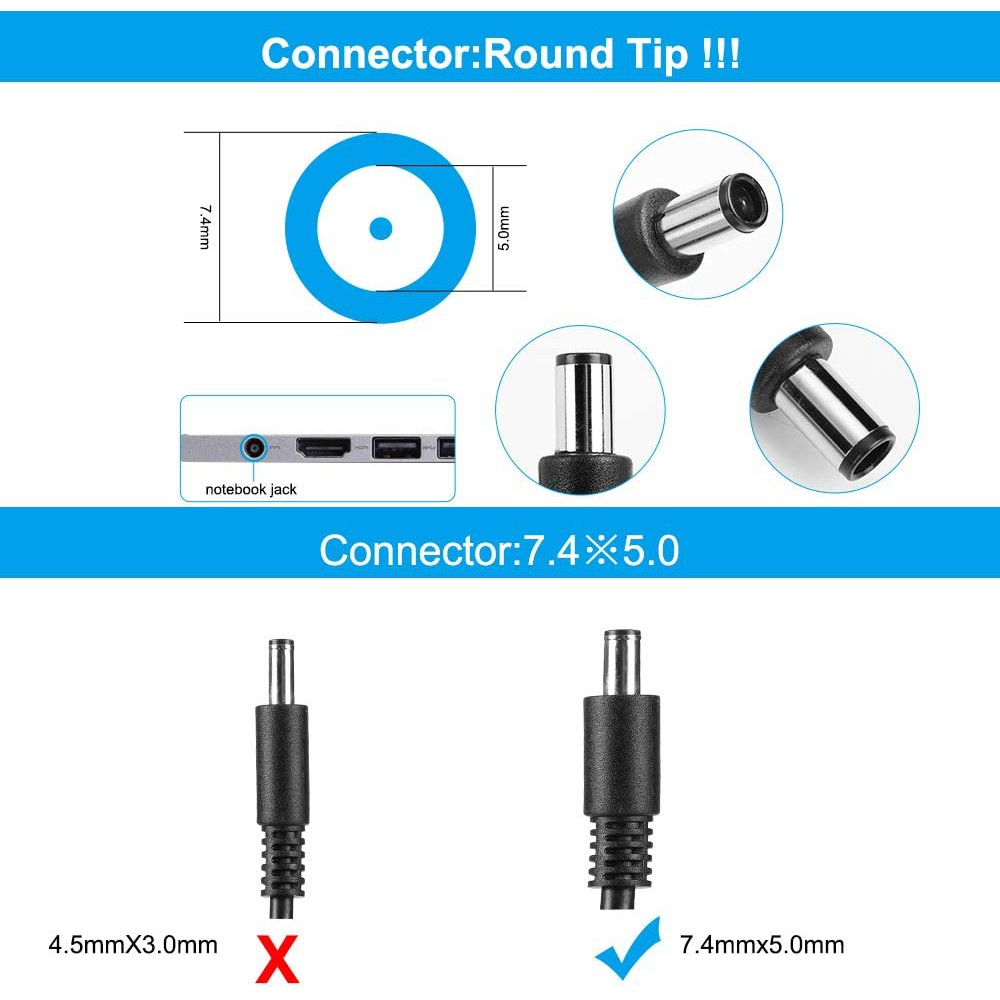 Cục Sạc 90w 19.5v 4.62a Ac Cho Dell Latitude E6420 E6430 E6230 E6330 E6400 E6410 E6500 E6520 E6530