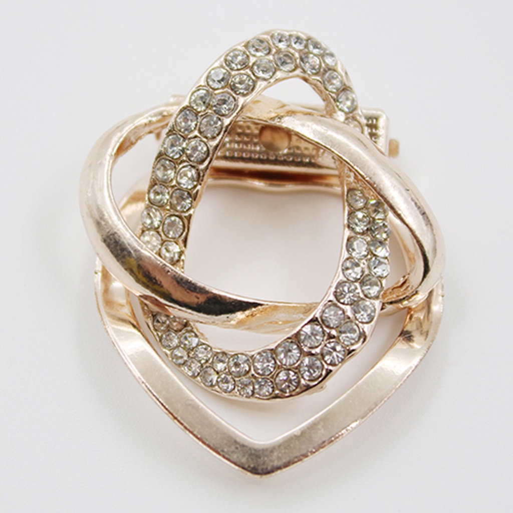 Khóa kẹp khăn choàng cổ kiểu dáng sang trọng thời trang dành cho nữ