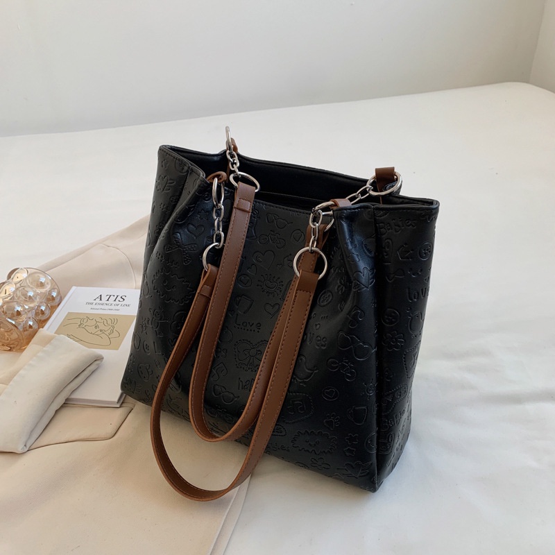 Túi đeo vai IELGY sức chứa lớn với chuỗi kết hợp phong cách thời trang cho nữ