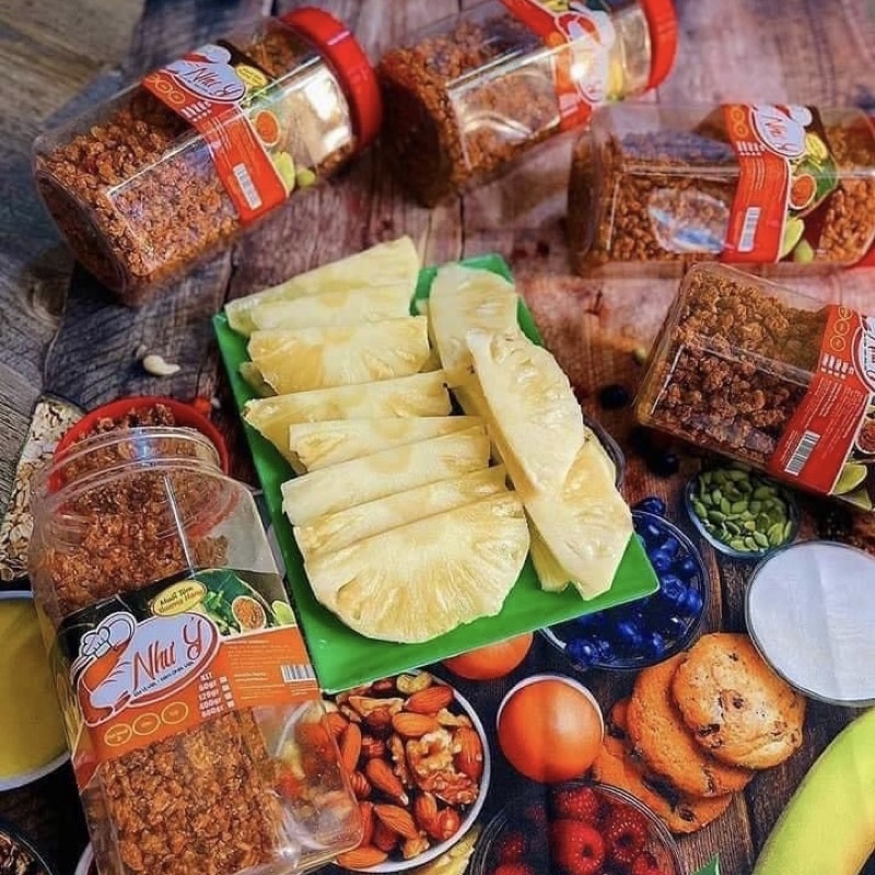 400GR Muối tôm Như Ý chính hãng NHII FOOD thực phẩm sạch nhà làm