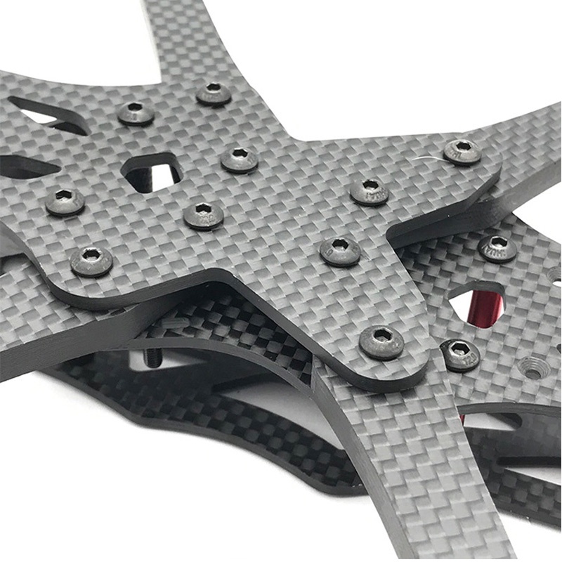 Bộ Khung Sợi Carbon 5 inch 225mm 225 Cánh Tay 5.5mm Chuyên Dụng Cho Máy Bay Điều Khiển APEX FPV Freestyle