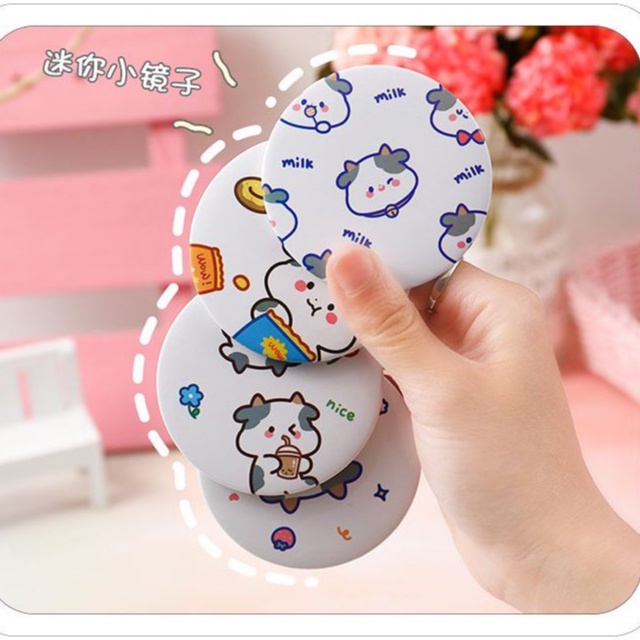 Gương mini dễ thương bỏ túi kiểu dáng Hàn Quốc S9K