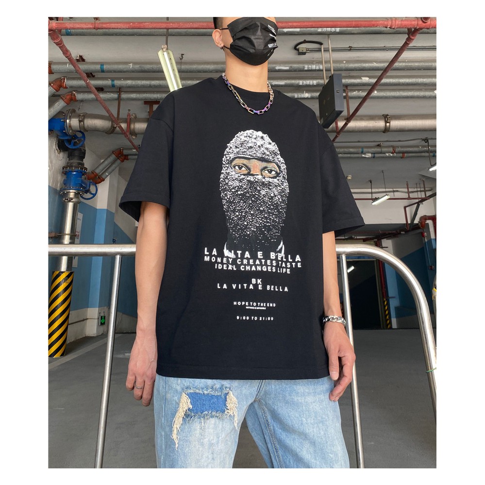 Áo thun tay lỡ nam nữ Hello , Áo phông form rộng unisex thời trang oversize NOM_Ap15 | BigBuy360 - bigbuy360.vn