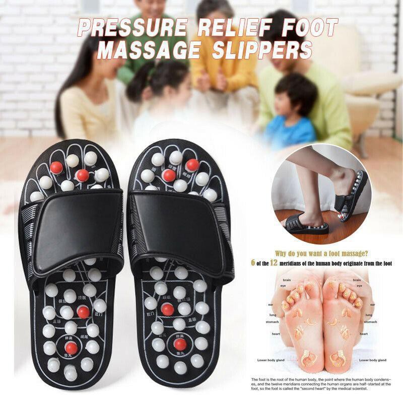 Dép Massage Bấm Huyệt Chân - Bấm Huyệt Giảm Căng Thẳng Mệt Mỏi Cải Thiện Sức Khỏe (Hàng Chính Hãng)