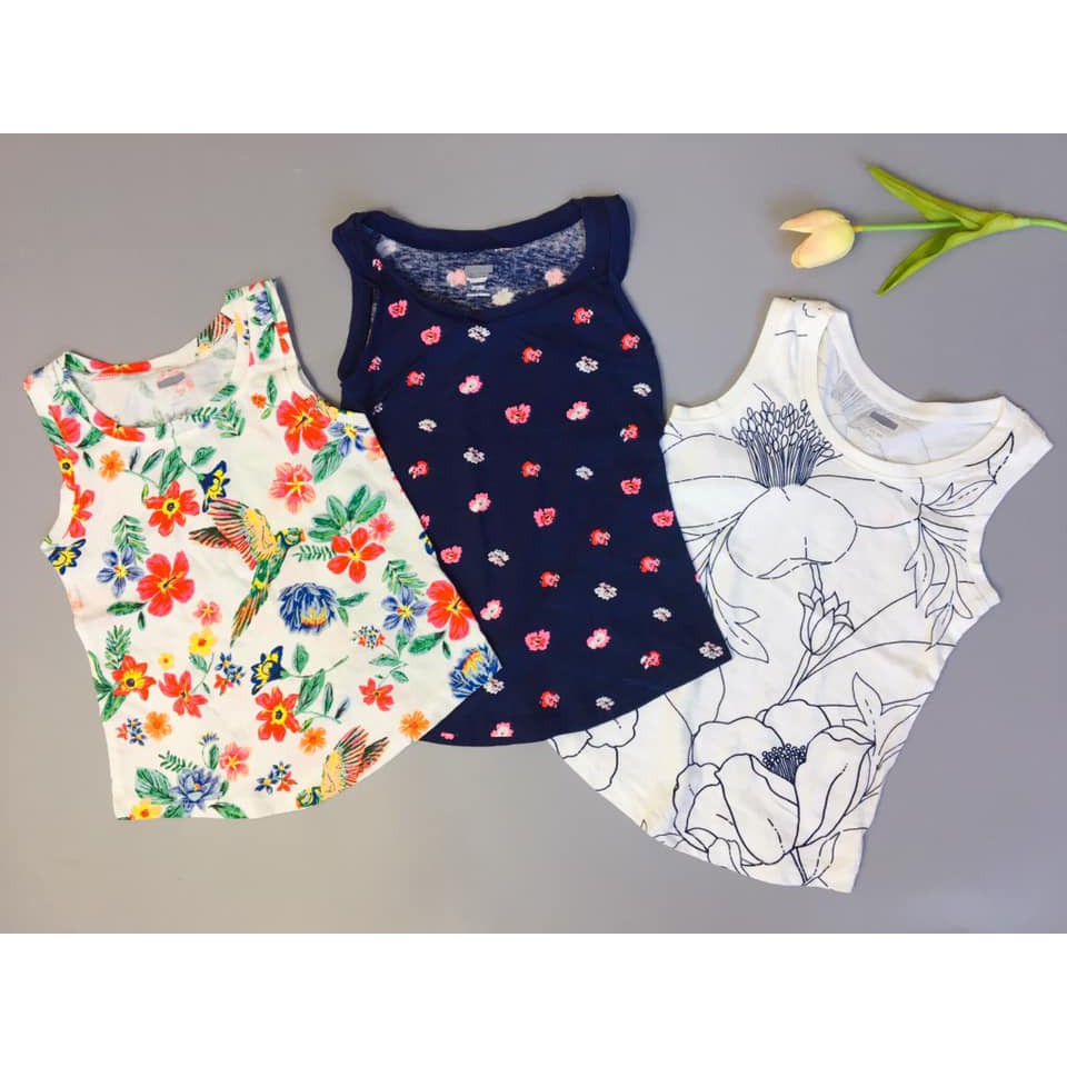 áo ba lỗ bé gái Old navy nhiều màu