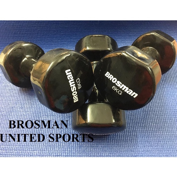 TẠ TAY BROSMAN 6KG CAO CẤP