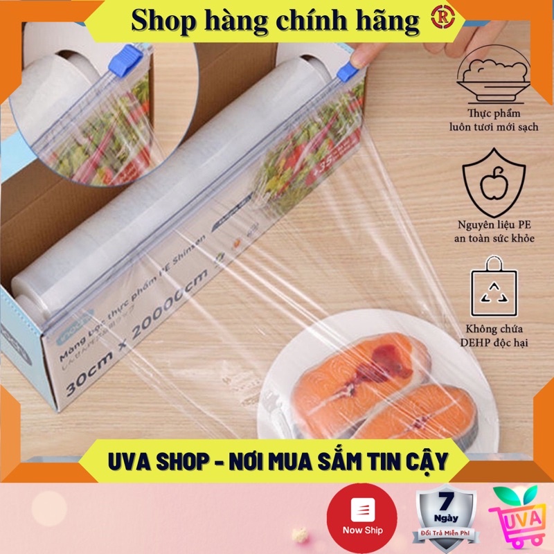 Màng bọc thực phẩm ,PE Shinsen  ( 30 * 20.000) INOCHI giúp bảo quản thực phẩm MANGBOC UVA