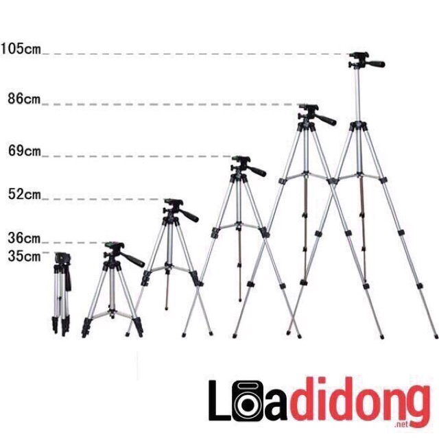 Giá đỡ điện thoại (live tream, chụp hình kèm đầu kẹp điện thoại) | BigBuy360 - bigbuy360.vn