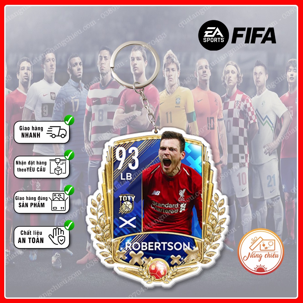 Móc khóa Team Of The Year, Móc khóa FFOL4 ☘️MÓC KHÓA THẺ CẦU THỦ☘️