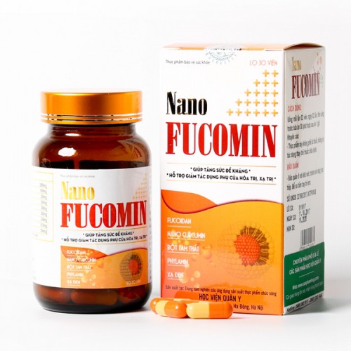 Nano Fucomin Hỗ Trợ Bệnh Nhân Ung Thư Học Viện Quân Y
