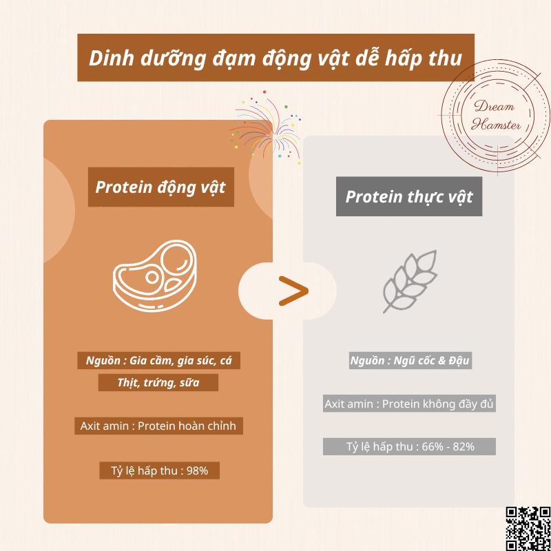 Thịt gà/thịt cá hồi Yee cho hamster, rat, sóc, nhím...