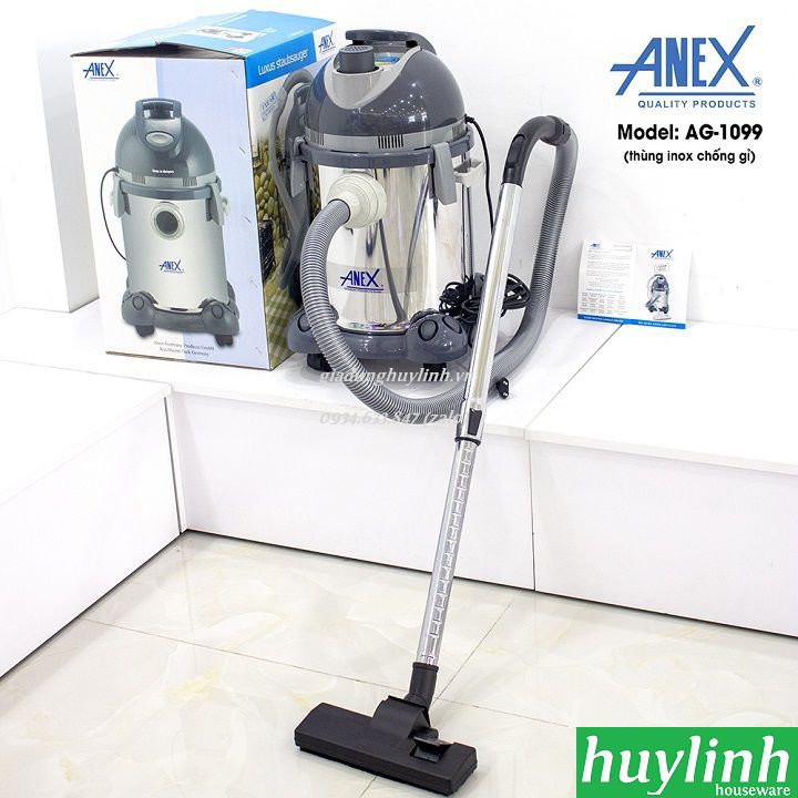 Máy hút bụi công nghiệp Anex AG-1099 - 32 lít - Malaysia