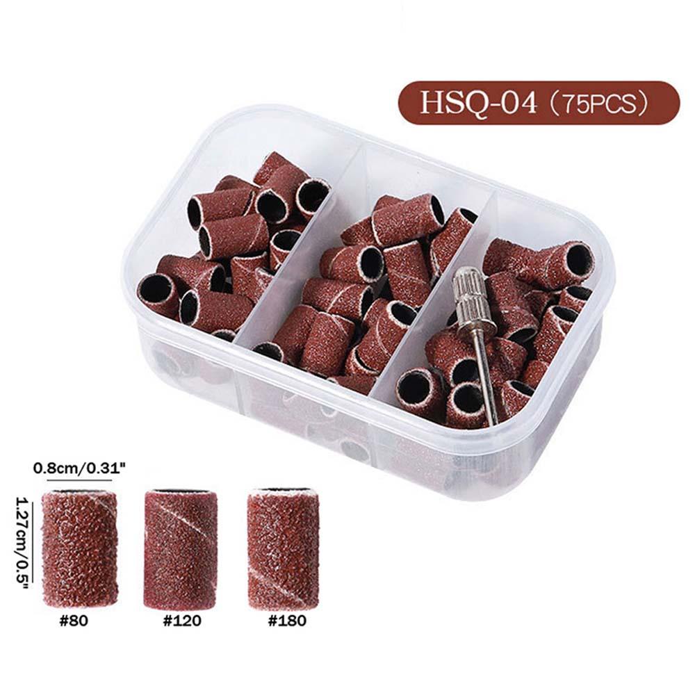 Đầu Mài Đánh Bóng Móng Tay Thay Thế 80 &quot;120&quot; 180 &quot;