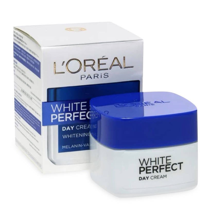 Kem Dưỡng Trắng, Đều Màu Da Ban Ngày L'Oreal White Perfect Day Cream SPF17/PA++ 50ml
