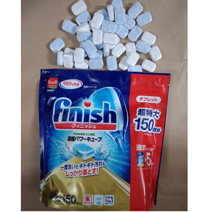 Viên rửa chén bát Finish Nhật 150 viên