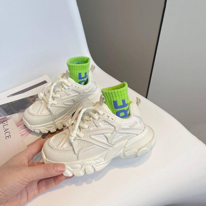 Giày Thể Thao Cột Dây Đế Mềm Thoáng Khí Thoải Mái Thời Trang Xuân Thu Cho Nam Và Nữ