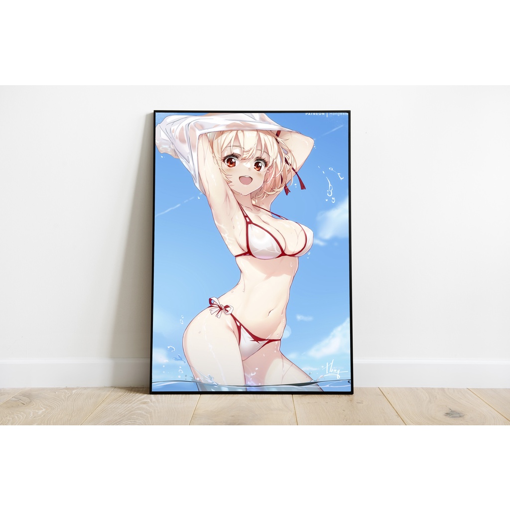POSTER A3 CAO CẤP TREO TƯỜNG ANIME LYCORIS RECOIL (5) BY 2D TỘC SHOP