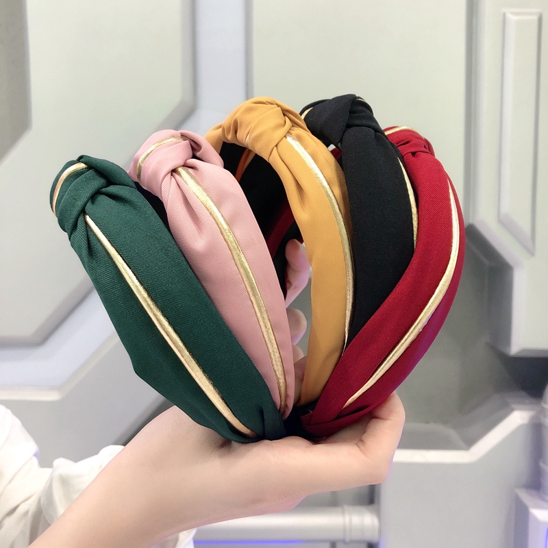 Băng Đô Cài Tóc Chống Trượt Thiết Kế Đơn Giản Thời Trang Cho Nữ