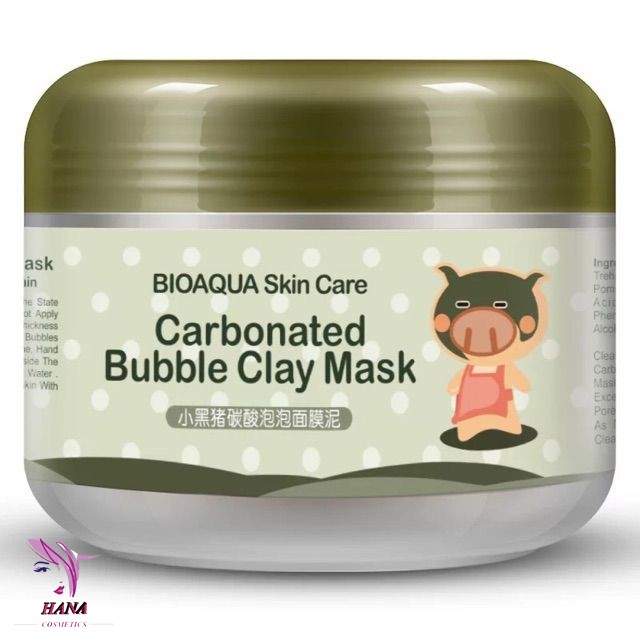 MẶT NẠ SỦI Bọt BÌ HEO COLLAGEN Chống Lão Hóa THẢI ĐỘC BIOAQUA